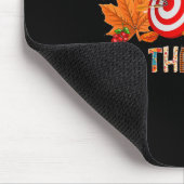 The Season Leopard Pumpkin Darts Halloween Fall Le Mousepad (Ecke)