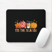 The Season Leopard Pumpkin Darts Halloween Fall Le Mousepad (Mit Mouse)