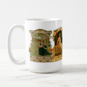 The Seasons Art Nouveau by Sonrel. Kaffeetasse (Links)