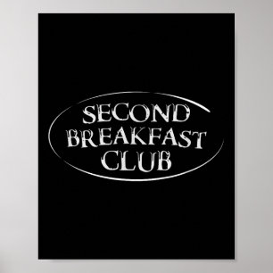The Second Breakfast Club - Nerdy Funny Fanta Poster
