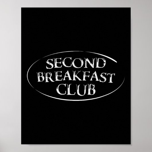 The Second Breakfast Club - Nerdy Funny Fanta Poster (Vorne)