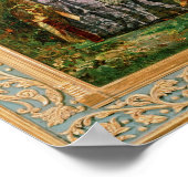 The Secret, 1858 Poster (Ecke)