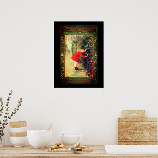 The Secret Garden 1911 Book Cover | Poster (Küche)