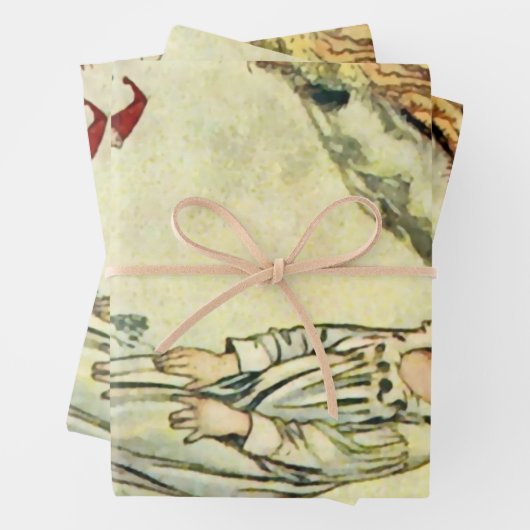 "The Secret Garden" Märchenkunst von Charles Robin Geschenkpapier Set (Beispiel)