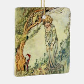 "The Secret Garden" Märchenkunst von Charles Robin Keramikornament (Rechts)