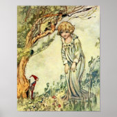 "The Secret Garden" Märchenkunst von Charles Robin Poster (Vorne)