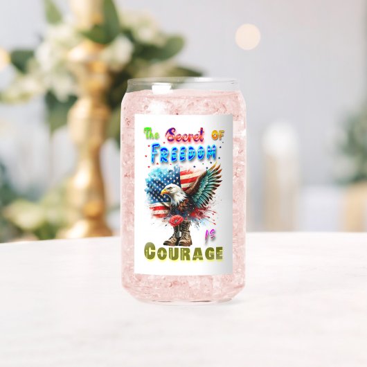 The Secret Of Freedom Is Courage Dosenglas (Insitu (Hochzeit))