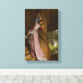 The Secret Rendezvous von Pierre-Charles Comte Leinwanddruck (Insitu (Holzboden))