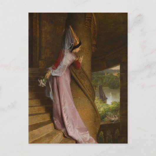 The Secret Rendezvous von Pierre-Charles Comte Postkarte (Vorderseite)