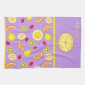 The Secret: Zesty Summer Fruits Geschirrtuch (Horizontal)