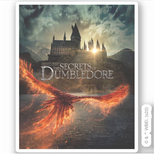 The Secrets of Dumbledore Theatrical Poster Aufkleber (Vorderseite)