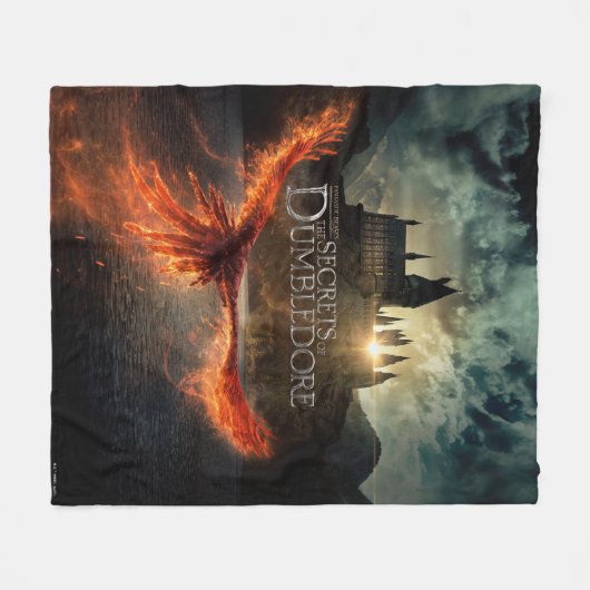 The Secrets of Dumbledore Theatrical Poster Fleecedecke (Vorderseite (Horizontal))