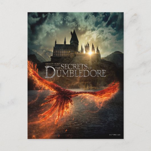 The Secrets of Dumbledore Theatrical Poster Postkarte (Vorderseite)