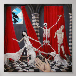 "The Seeker" von Christiane Cegavske Poster