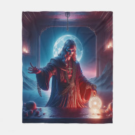 The Seer In His Chambers Consulting The Oracle Fleecedecke