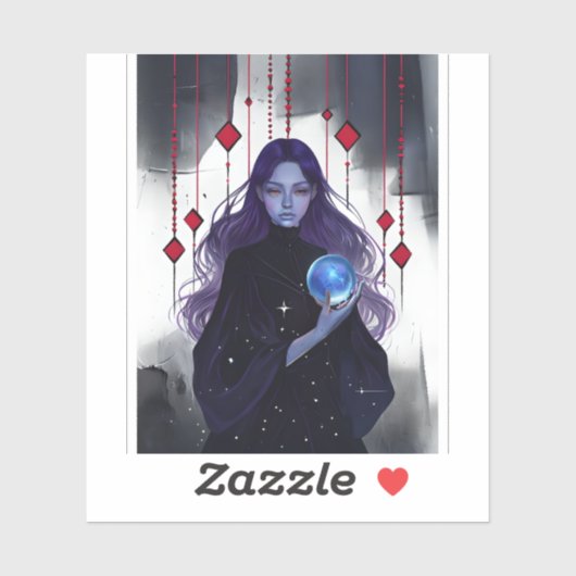 The Seer Of Duality Aufkleber (Blatt)