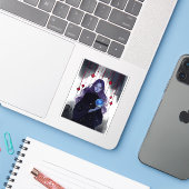 The Seer Of Duality Aufkleber (Laptop mit iPhone)