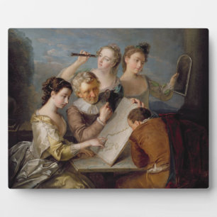 The Sense of Sight, c.1744-47 (Öl auf Leinwand) Fotoplatte