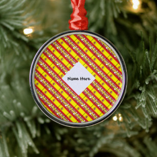The sentence you provided is in English, not Frenc Ornament Aus Metall