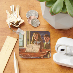 The sentence you provided is in English, not Frenc Schlüsselanhänger