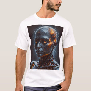 The Sentient Nexus: Das Erwachen des Cybers T-Shirt
