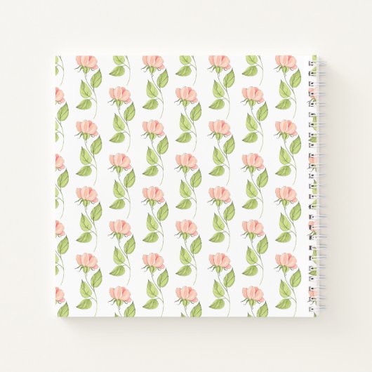 The Serene Rose Notizblock (Rückseite)