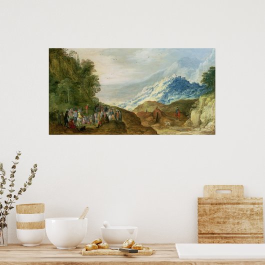 The Sermon on the Mount Poster (Küche)