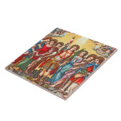 The Seven Archangels (CP 001; Chromolithograph) Fliese (Seite)