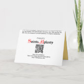 The Seven Archangels (CP 001; Chromolithograph) Karte (Rückseite)