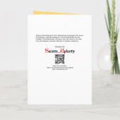 The Seven Archangels (CP 001; Chromolithograph) Karte (Rückseite)