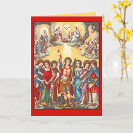 The Seven Archangels (CP 001; Chromolithograph) Karte