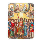 The Seven Archangels (CP 001; Chromolithograph) Magnet (Vertikal)