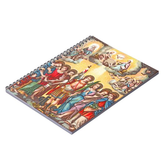 The Seven Archangels (CP 001; Chromolithograph) Notizblock (Linke Seite)