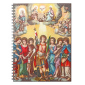 The Seven Archangels (CP 001; Chromolithograph) Notizblock (Vorderseite)