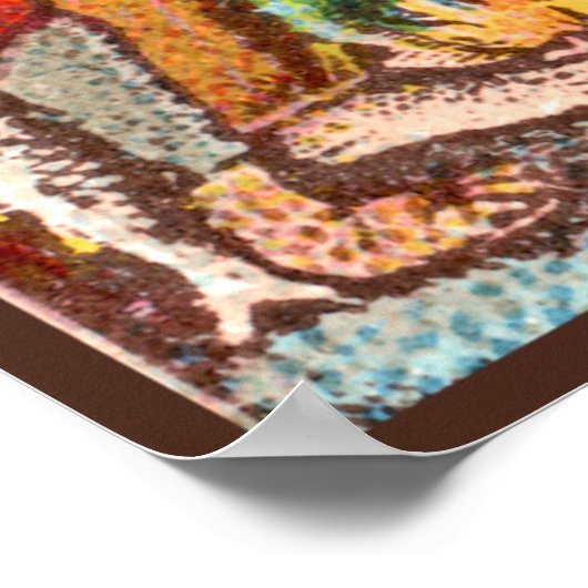 The Seven Archangels (CP 001; Chromolithograph) Poster (Ecke)