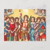 The Seven Archangels (CP 001; Chromolithograph Postkarte (Vorderseite)