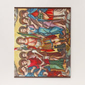 The Seven Archangels (CP 001; Chromolithograph) Puzzle (Vertikal)