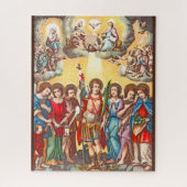 The Seven Archangels (CP 001; Chromolithograph) Puzzle (Vertikal)