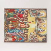 The Seven Archangels (CP 001; Chromolithograph) Puzzle (Horizontal)
