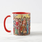 The Seven Archangels (CP 001; Chromolithograph) Tasse (Links)