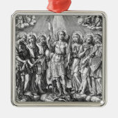 The Seven Archangels (M 034)Graviert) Ornament Aus Metall (Vorne)