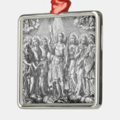 The Seven Archangels (M 034)Graviert) Ornament Aus Metall (Links)