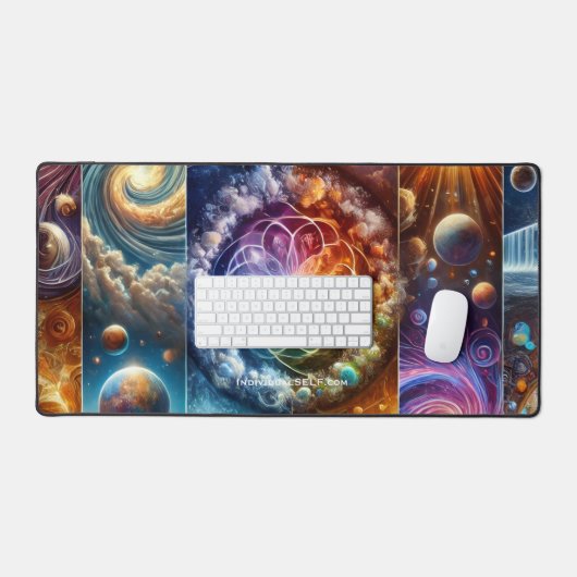 The Seven Days of Universe Creation Desk Mat Schreibtischunterlage (Tastatur & Maus)