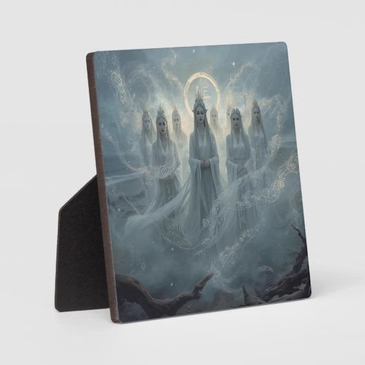 The Seven Queens of the Mist Fotoplatte (Vorderseite)