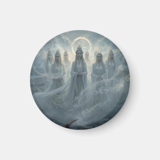 The Seven Queens of the Mist Magnet (Vorne)