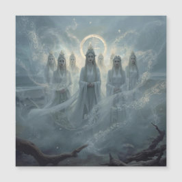 The Seven Queens of the Mist Magnetkarte