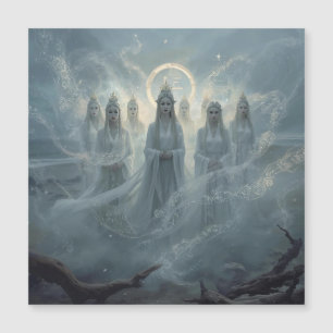 The Seven Queens of the Mist Magnetkarte
