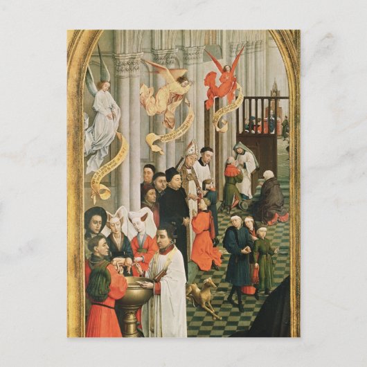 The Seven Sacraments Altarpiece Postkarte (Vorderseite)