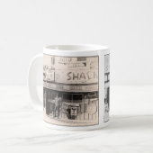 The Shack, Playa del Rey 1972 Kaffeetasse (Vorderseite Links)