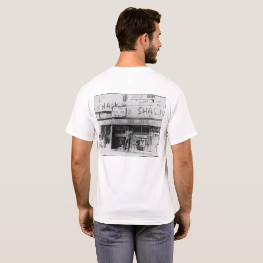 The Shack, Playa del Rey 1972 T-Shirt (Schwarz voll)